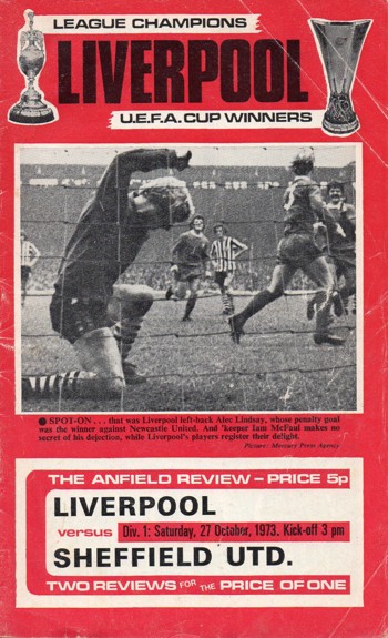 Match programme
